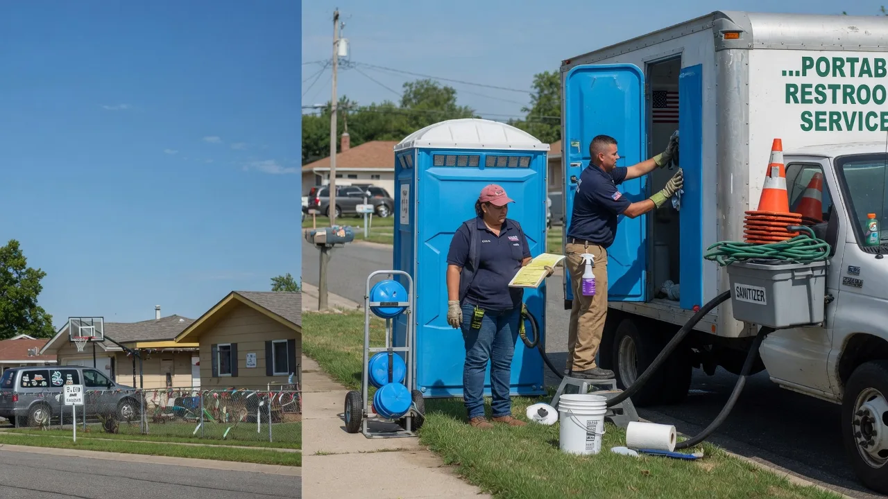 Portable Toilet Rental in Florissant, MO near me